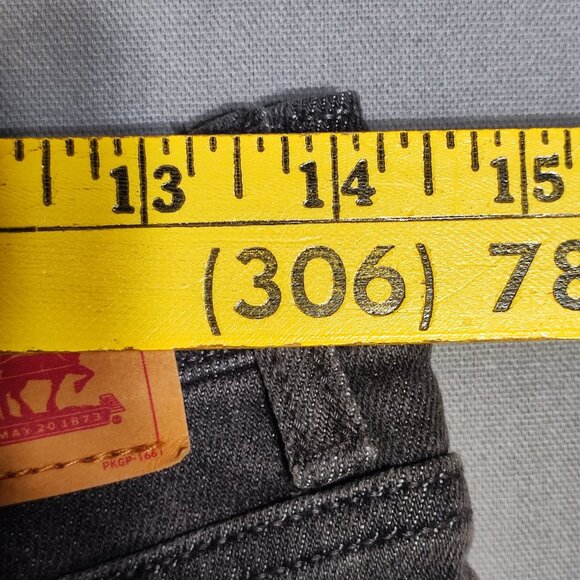 Levi's jean shorts women's size 16 grey classic - Picture 8 of 11